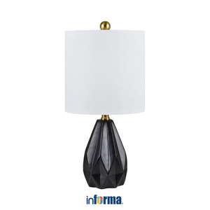 [EZO.0601510] Informa Serena Lampu Meja - Hitam
