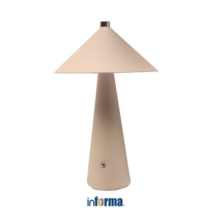 [EZO.0602786] Informa Ciel Lampu Meja - Krem Beige