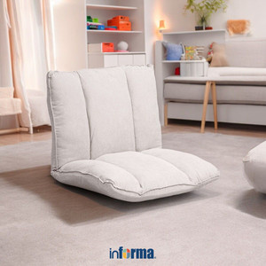 [EZO.0601531] Informa Haven Kursi Lesehan Lipat Cord - Krem Beige
