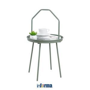 [EZO.0601380] Informa Hanna Meja Sisi Round - Hijau