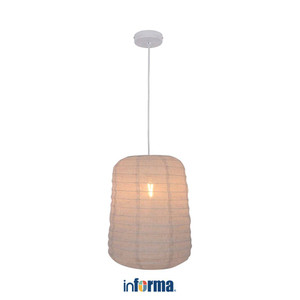 [EZO.0601549] Informa Luna Lampu Gantung Hias - Putih