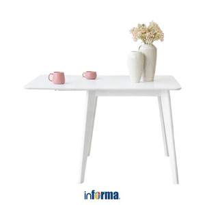 [EZO.0601583] Informa Roxby Meja Makan Expandable - Putih