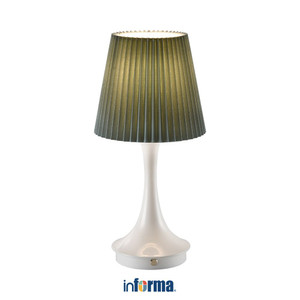 [EZO.0601614] Informa 15X31 cm Julie Lampu Meja - Putih/Hijau