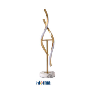 [EZO.0601632] Informa Lampu Meja Hias Led Dimmable - Gold