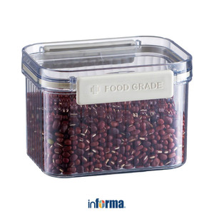 [EZO.0602712] Informa 40.5X7X25.5 cm Gav Kotak Penyimpanan Dengan Tutup - Krem