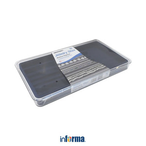 [EZO.0602286] Informa Kotak Perhiasan 7 Kompartemen - Biru Wadah Simpan Aksesoris Tempat Anting Kalung Cincin Organizer Aksesoris Serbaguna Desk Storage Box Organizer Meja