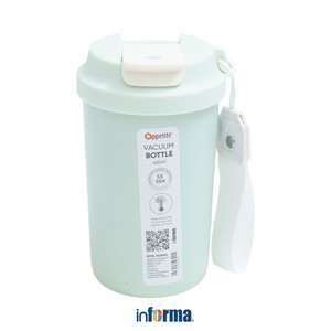 [EZO.0601731] Informa Appetite 420 ml Kirby Mug Vacuum Flask - Hijau