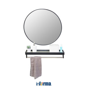 [EZO.0602500] Informa Dalton Rak Dinding Kamar Mandi Organizer Serbaguna Rak Sabun Shampoo Tempat Peralatan Mandi Bathroom Wall Shelves
