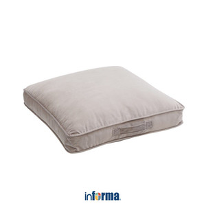 [EZO.0601817] Informa 65X65 cm Bantal Lantai Square - Krem Beige