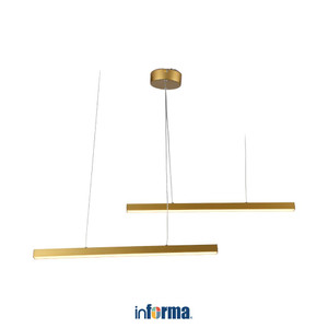 [EZO.0602847] Informa 87 cm Mayfair Lampu Gantung Hias 2L - Gold Hanging Lamp Decorations Lighting Plafon Light Decoration Lampu Langit Langit Dekorasi Interior Ceiling Light Home Decor