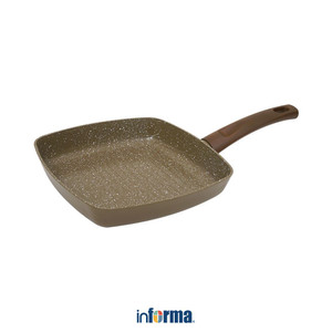 [EZO.0601908] Informa Cooking Color 24 cm Kent Wajan Panggang Ceramic - Hijau