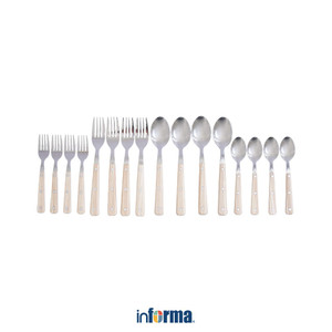 [EZO.0601944] Informa Appetite Set 16 Pcs Classical Alat Makan - Putih Set Sendok Garpu Pisau Makan Spoon Fork Peralatan Makan Cutlery Set