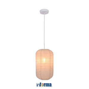 [EZO.0602798] Informa 20X20X32.5 cm Luna Lampu Gantung Hias - Putih