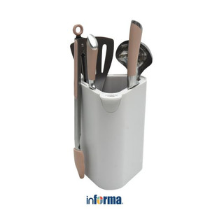 Informa - Cooking Color Set Peralatan Masak Dengan Kotak - Cokelat