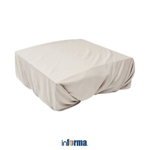 Informa - Informa 245x120 Cm Feather Sarung Sofa - Abu-Abu