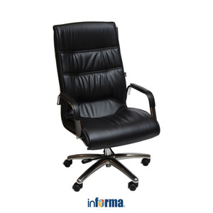 [EZO.0602212] Informa G Council Kursi Kantor Sandaran Tinggi Tempat Duduk Kerja Dengan Roda Office Chair Kursi Staff Karyawan Furniture Indoor Kantor