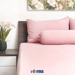[EZO.0602155] Informa 160X200 cm Set 6 Pcs Seprai Queen Lyocell Fiori Sprei Seprai Aesthetic Seprei Sheet Set Bed Sheet Aksesoris Tempat Tidur Set Sarung Bantal Sarung Guling