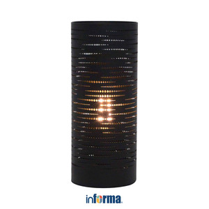 [EZO.0601543] Informa 12X12X28 cm Lenoir Lampu Meja - Hitam