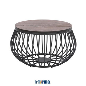 Informa - Informa 70 Cm Millburn Meja Tamu - Hitam