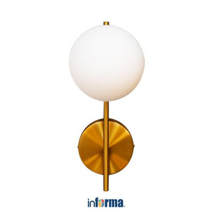 [EZO.0602885] Informa - Kazia Lampu Dinding Metal - Gold