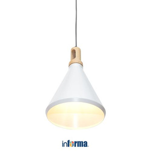 Informa - Coral Lampu Gantung Hias 26x100 Cm - Putih