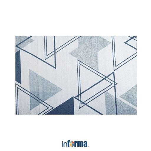 [EZO.0605272] Informa Karpet 160X220 cm Spirit 041 - Abu-Abu Alas Lantai Ruangan Permadani Aesthetic Furniture Indoor Carpet