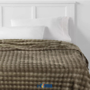 [EZO.0602069] Informa 240X220 Selimut Polyester Willow - Cokelat Walnut Blanket Kain Penghangat Tubuh Aksesoris Tempat Tidur Bedroom Accessories Perlengkapan Kamar Tidur