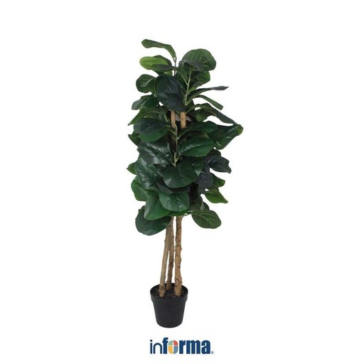 [EZO.0603446] Informa - Tanaman Artifisial 150 Cm Fiddle Fig Tree Dengan Pot