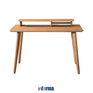 [EZO.0601132] Informa Jazz Meja Kantor - Cokelat Oak Office Table Furnitur Kantor Meja Kerja Belajar Serbaguna