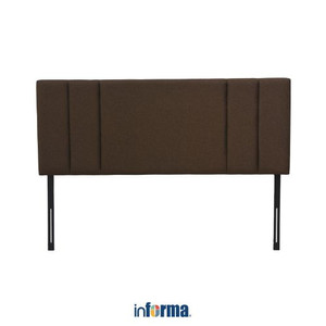Informa 120X200 Cm Lynn Headboard Tempat Tidur - Cokelat Tua