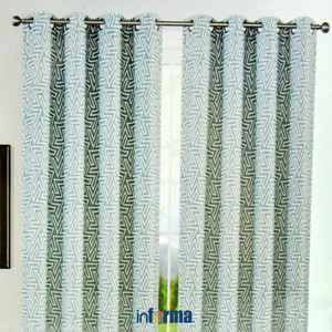 Informa - Gorden 140x250 Cm Set 2 Pcs Print Fret