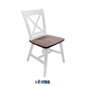 [EZO.0602338] Informa Sahiro Kursi - Cokelat Natural Multipurpose Chair Kursi Makan Cafe Restoran Tempat Duduk Serbaguna Balcony Chair Furnitur Rumah