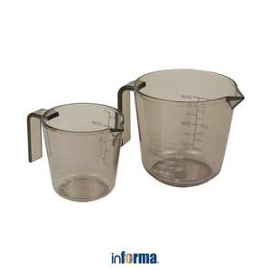 Informa - Cooking Colors Set 2 Pcs Prun Gelas Takar - Cokelat