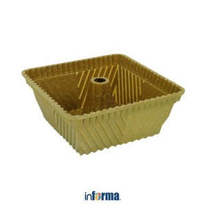 Informa - Cooking Color Loyang Kue Pyramid - Gold