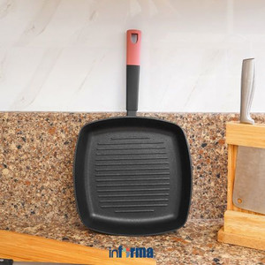 Informa - Cooking Color 24 Cm Kingston Wajan Panggang - Pink