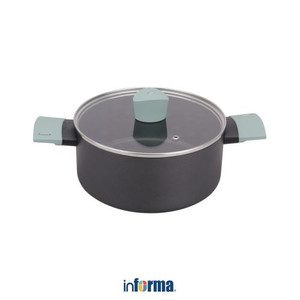 Informa - Cooking Color 20 Cm Kingston Panci Casserole - Hijau