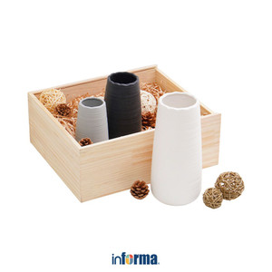 [EZO.0601604] Informa 38x32.2x14.5 Cm Set 3 Pcs Vas Mix