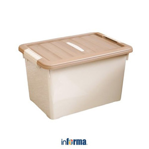 [EZO.0602815] Informa 240X210 cm Bed Cover Bamboo - Abu-Abu Sage