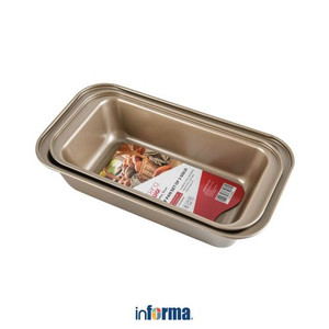 Informa - Cooking Color Set 2 Pcs Loyang Roti - Gold