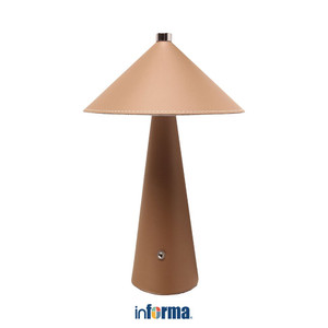 [EZO.0601525] Informa Ciel Lampu Meja - Cokelat