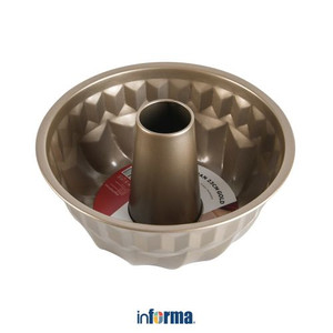 Informa - Cooking Color 23 Cm Bundt Loyang Kue - Gold