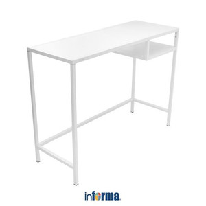 [EZO.0600966] INFORMA MEJA KANTOR METAL 100X36X74 CM - PUTIH