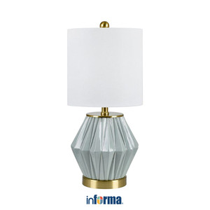 [EZO.0602776] Informa Skye Lampu Meja - Hijau Jade