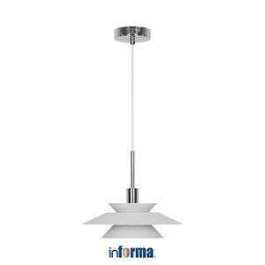 [EZO.0602096] Informa 28X23.5 cm grizel Lampu Gantung Hias - Putih Hanging Lamp Decorations Lighting Plafon Light Decoration Lampu Langit Langit Dekorasi Interior Ceiling Light Home Decor