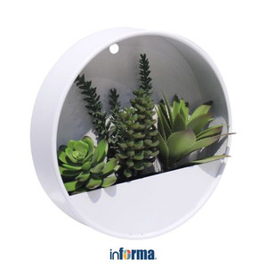 [EZO.0601225] Informa Sieben Partisi Meja Melamine - Putih Pembatas Meja Kantor Pemisah Meja Kerja Desk Divider Table Screen Perlengkapan Kantor