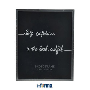 INFORMA - BINGKAI FOTO - PHOTO FRAME 8R 0814 SILVER