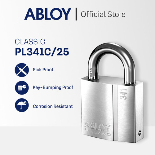 ABLOY Gembok / Padlock CLASSIC PL341C/25