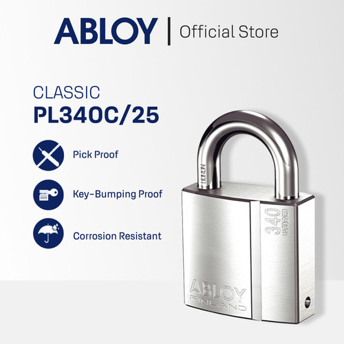 ABLOY Gembok / Padlock CLASSIC PL340C/25