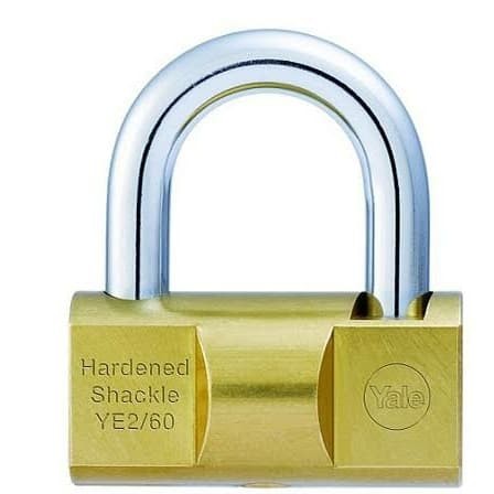 Gembok / Padlock YALE HAMMER Padlock Brass Series YE2 60 130 1