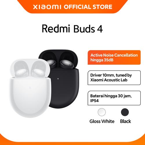[EZO.3200239] XIAOMI OFFICIAL Redmi Buds 4 ANC 35dB Driver 10mm IP54 Hingga 30 Jam